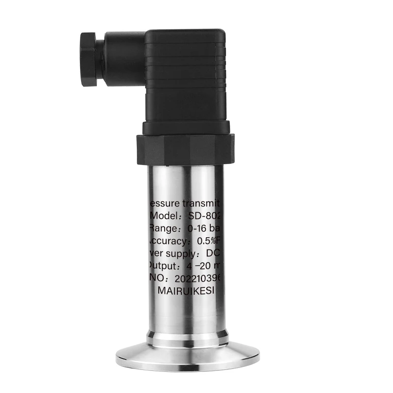 50.5 Chuck connection Low Cost 0-10 mpa 0v-5v stainless steel Water Pressure Sensor For Air Gas