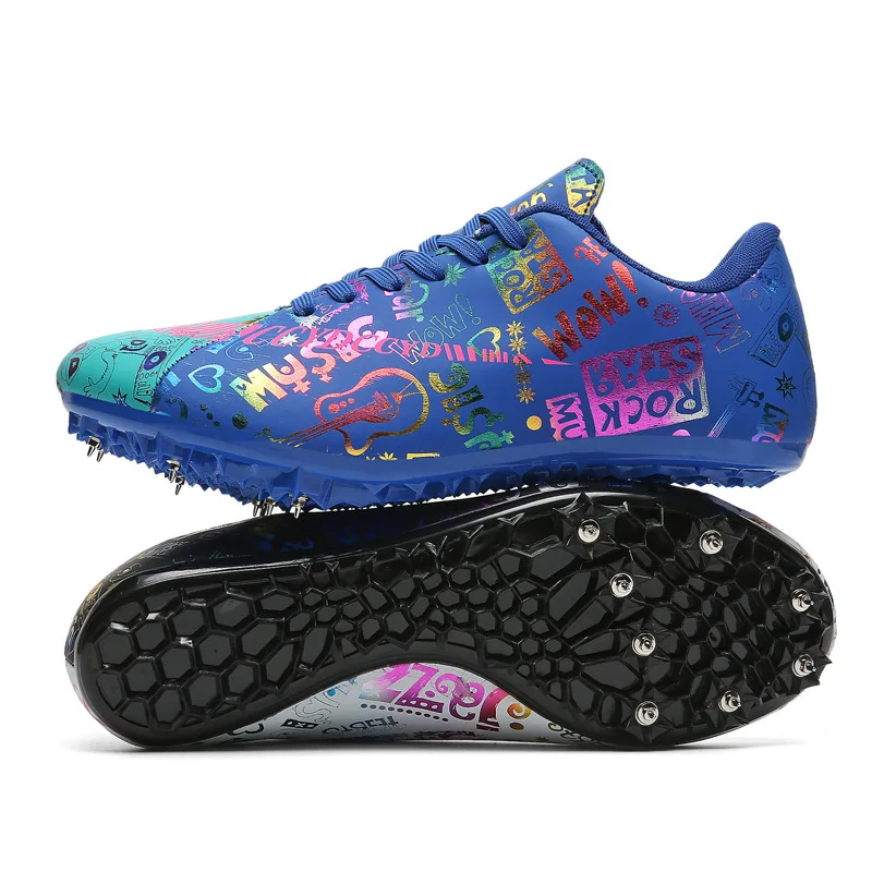 Factory direct show athletics running men spikes shoes boots sport