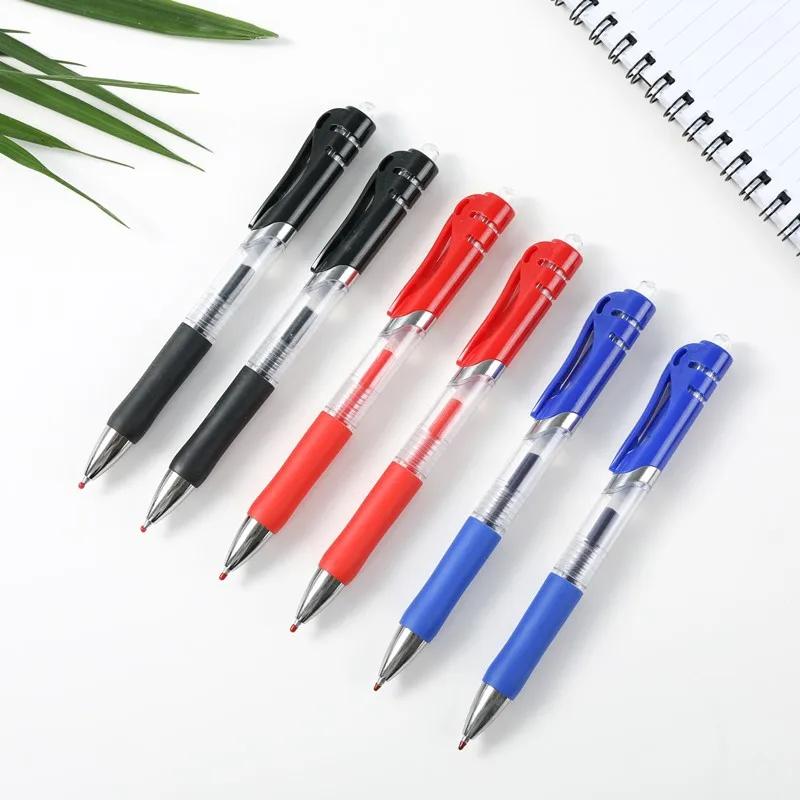 3 Pcs Cute Kawaii Lifelike Silicone Carrot Gel Pen Writing Signing Pen School Office Supply Student Stationery Kids Gift