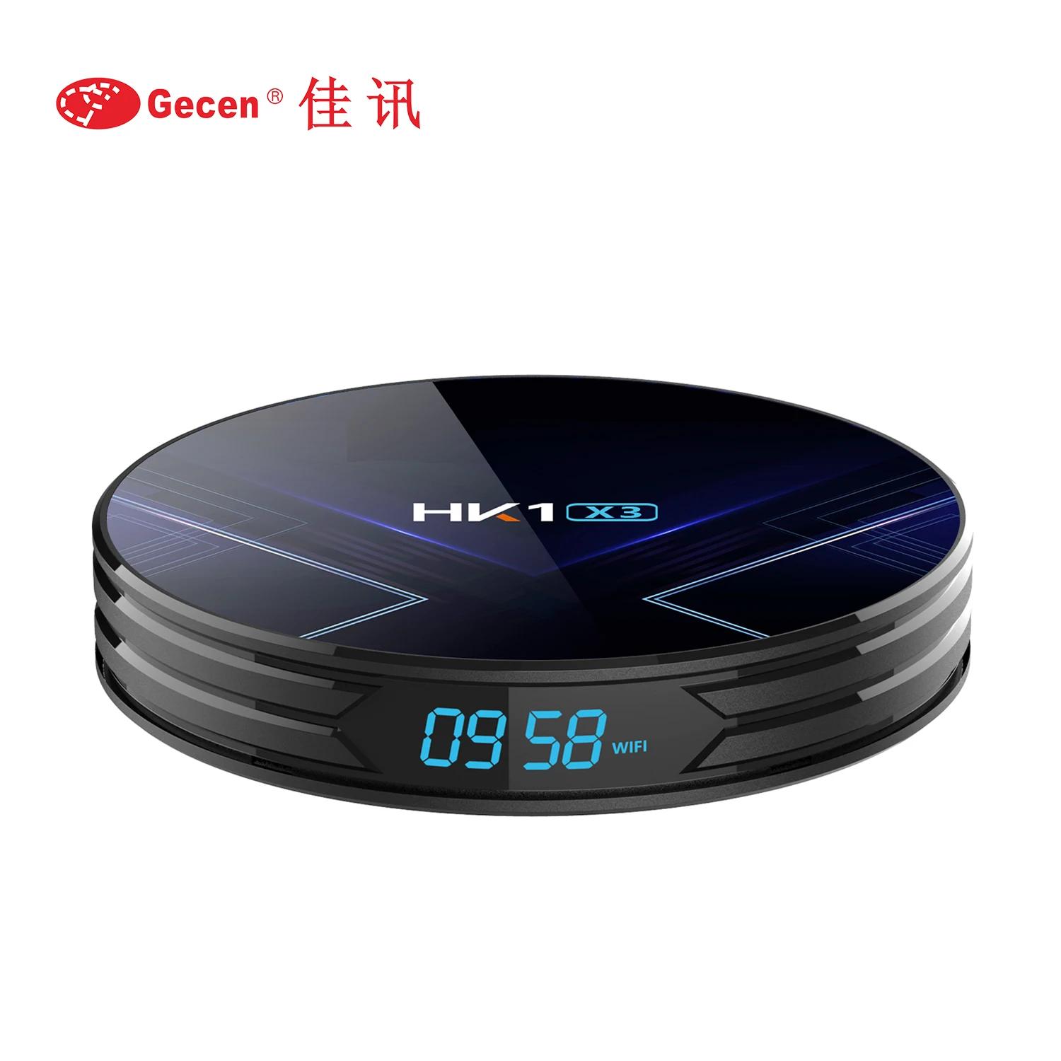 Hk1 X3 Amlogic S905X3 Android 9.0 4K Tv Box Support 2.4g/5g Dual Band Wifi With 64gb/128gb emmc flash ddr3 2gb 4gb For Optional