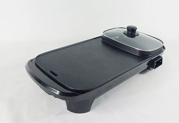 Home Use Electrical 2 in 1 Hot Pot and Steamer for Home Use