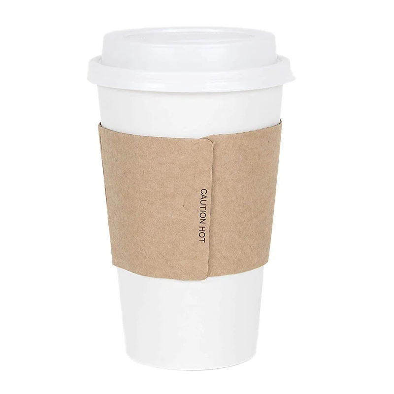 Slim Printed Paper Coffee Cup Bulk Paper Cups Recyclable For Breakfast Beverage