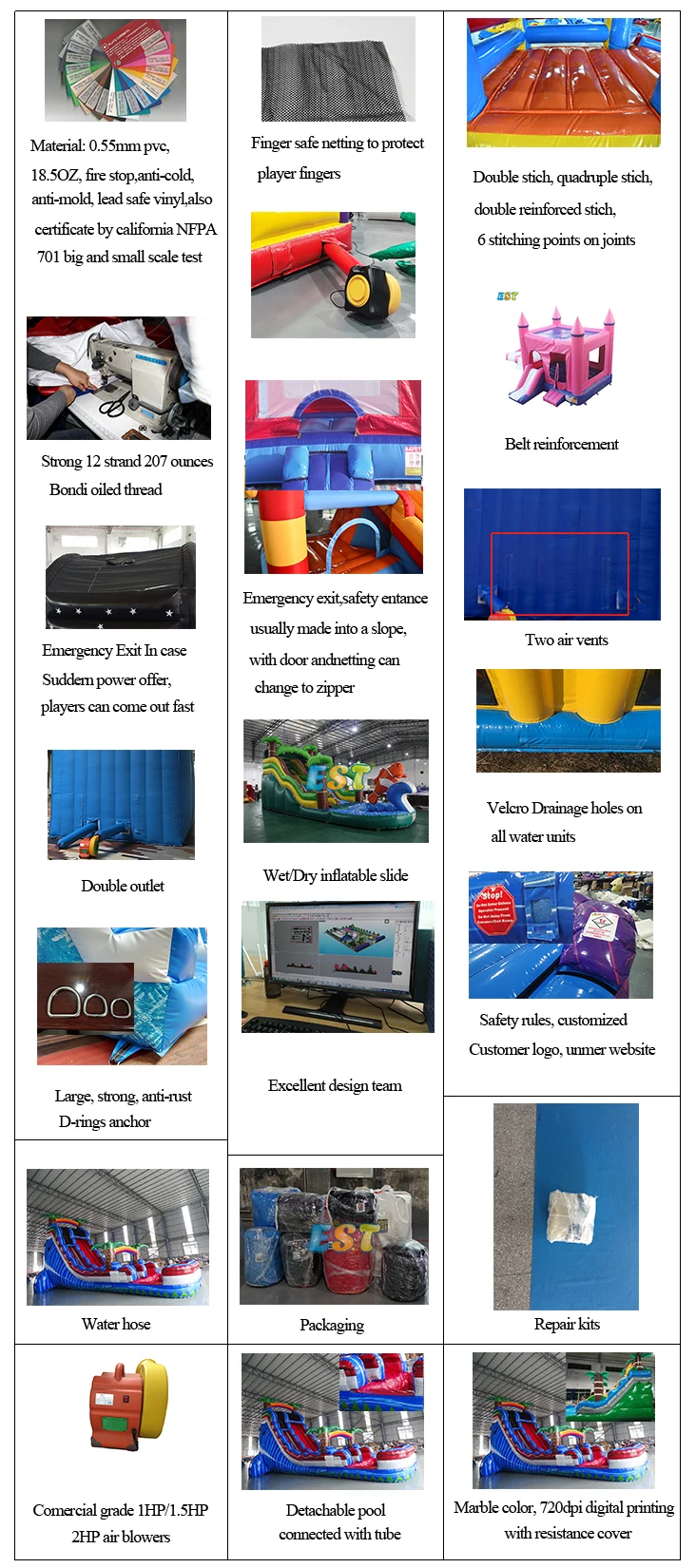 Factory price wholesale white wedding inflatable bouncy castle/ moon bounce house/ inflatable jump castle bouncer for wedding