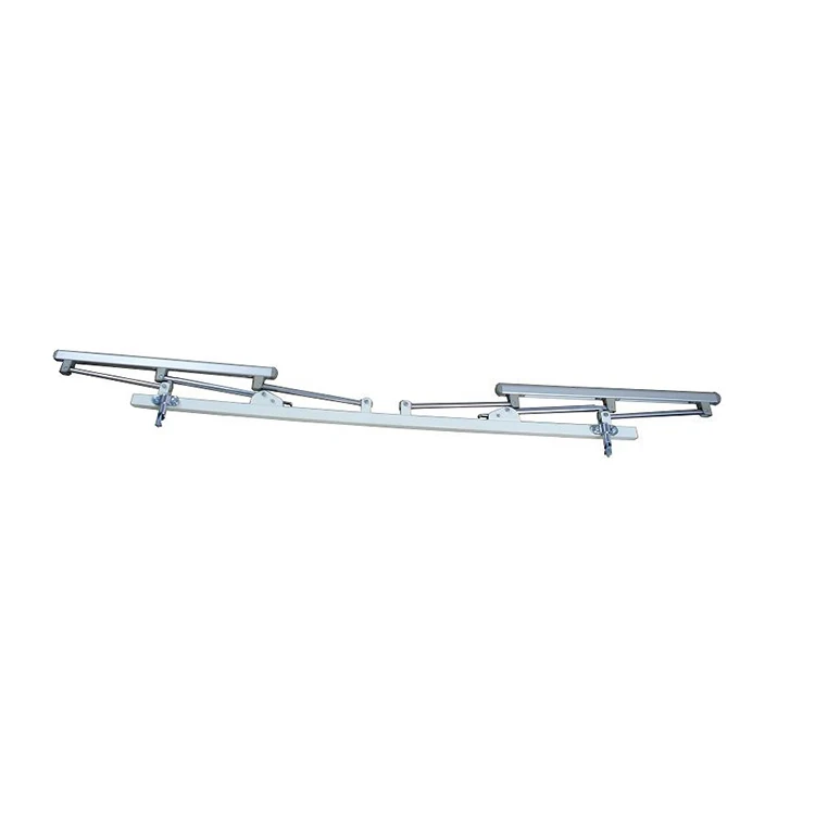 Healthcare bed Guardrail foldable