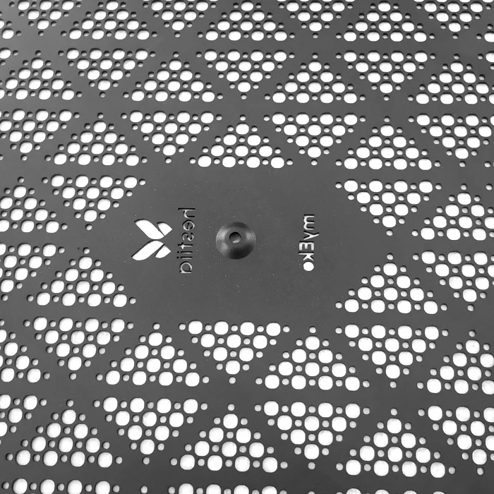 Customized sheet metal fabrication powder coating perforated plate panel Heat dissipation cover