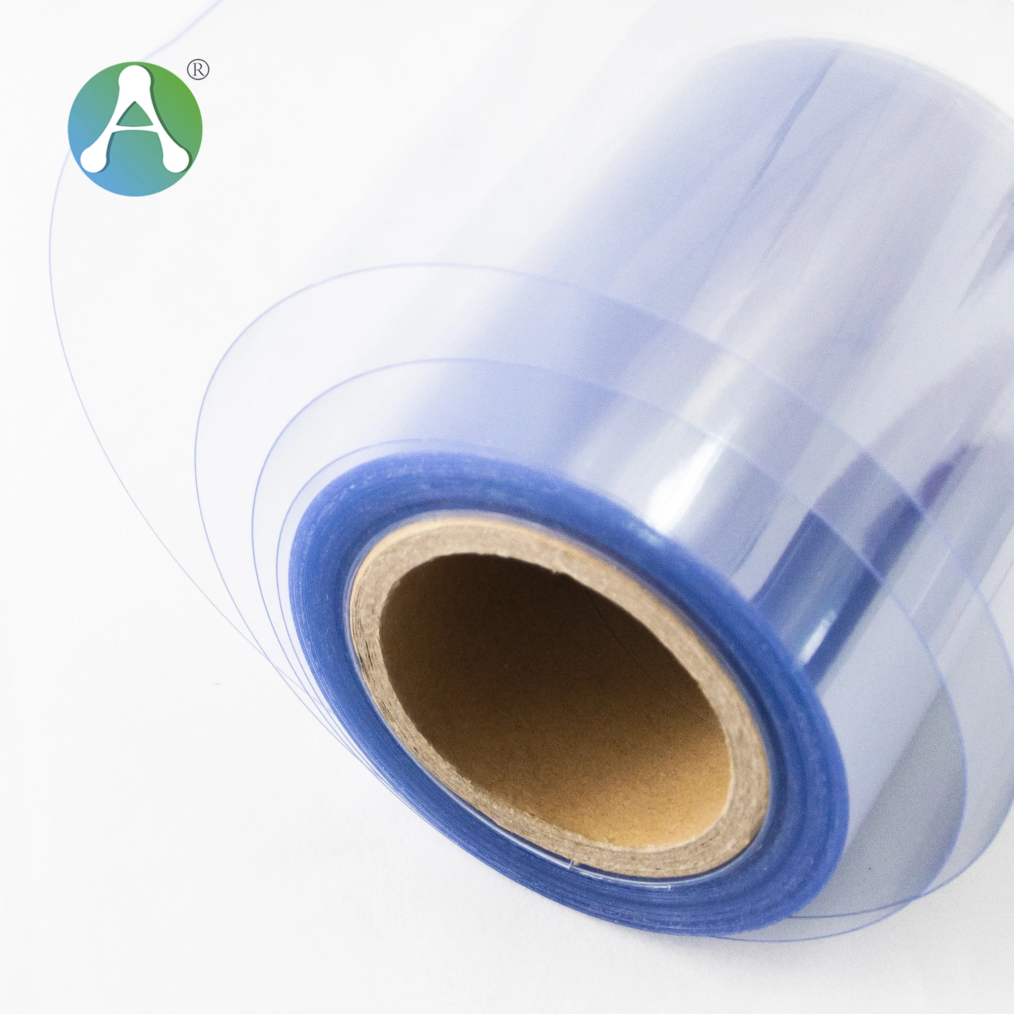 Jiangtai 0.2mm/0.5mm/0.8mm/1mm/1.5mm Rigid Thermoforming Clear PVC Transparent Sheet PVC Plastic Film Roll