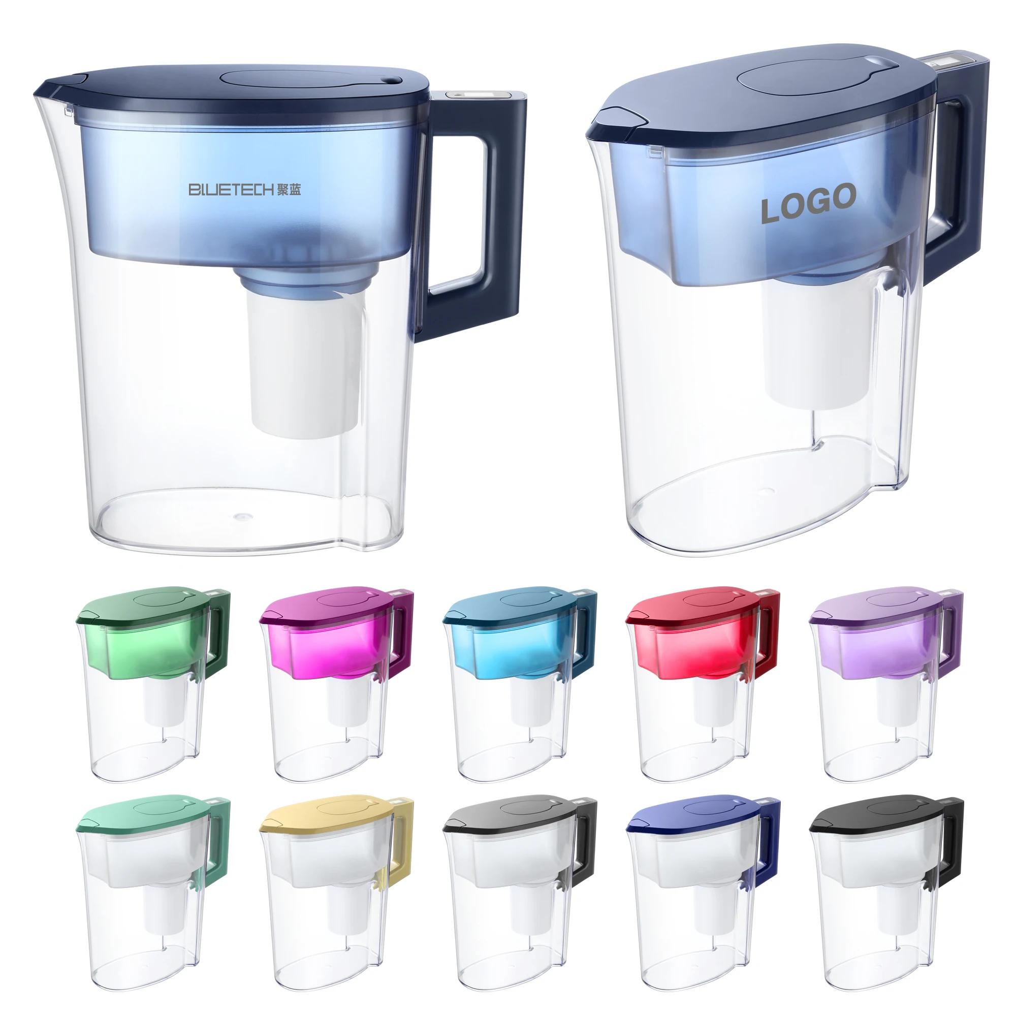 3.5L Maxtra compatible Hydrogen Rich Water Pitcher with Replaceable Filter Cartridge