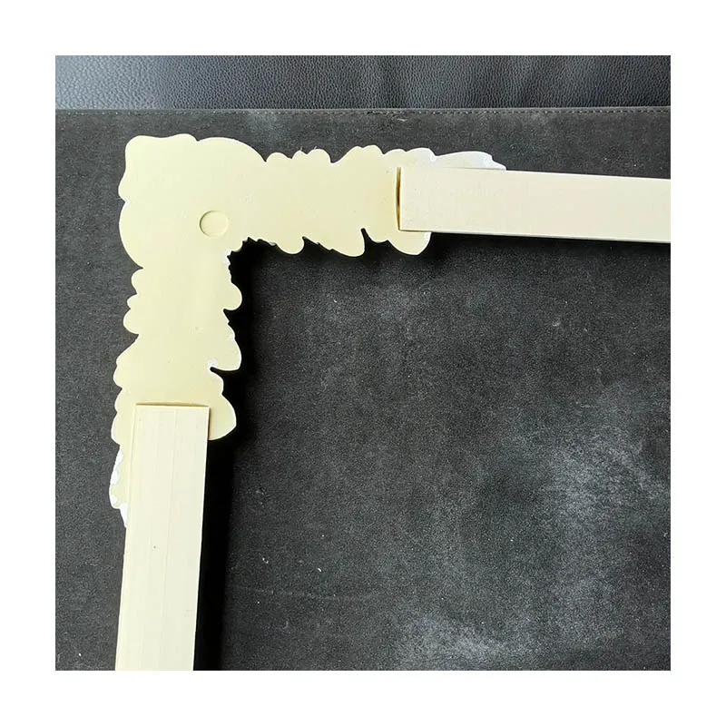 Decorative frame corners Factory price Polyurethane foam wall panel corner moulding Interior decor