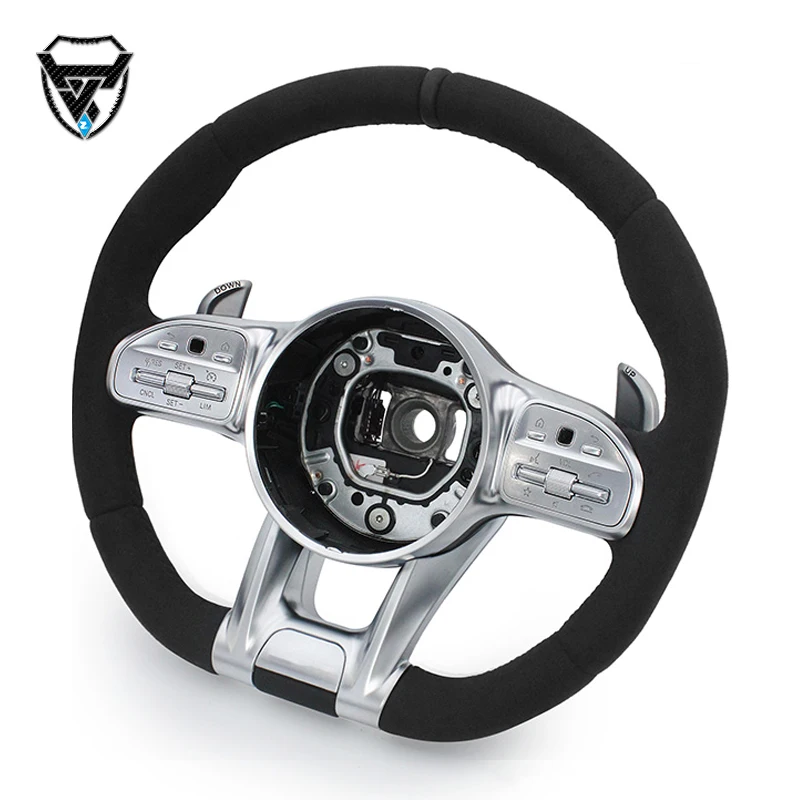 For Mercedes Benz A GLA B GLB C GLC E GLE CLS 2019-2023 custom sports model handle steering wheel modification ZC-809-P56-F
