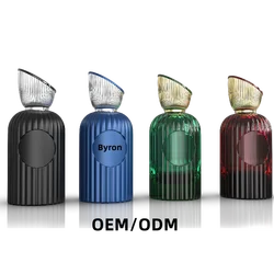 Byron Factory Price Custom Made 30ml 50ml 100ml Square Atomizer Spray Luxury Glass Perfume Bottle