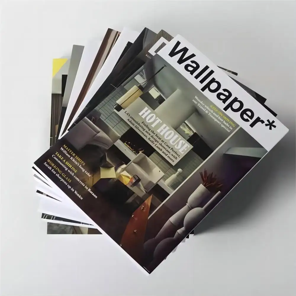 Simple Modern Simulation Decorative Book Model Room Light Luxury Decorations Ornaments English Soft Leather Magazine