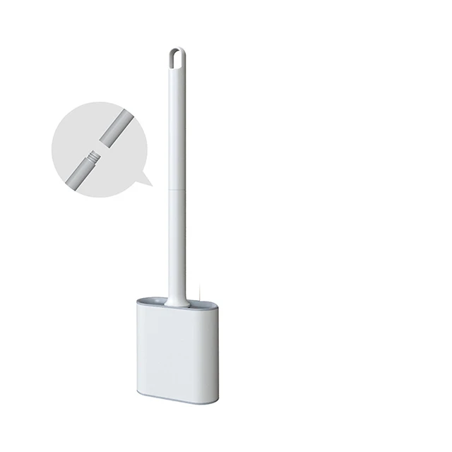 Durable Cleaning Brush Toilet Comb for Cleaning Toilet Gap luxury Toilet Bowl Brush Set with Brush Holder