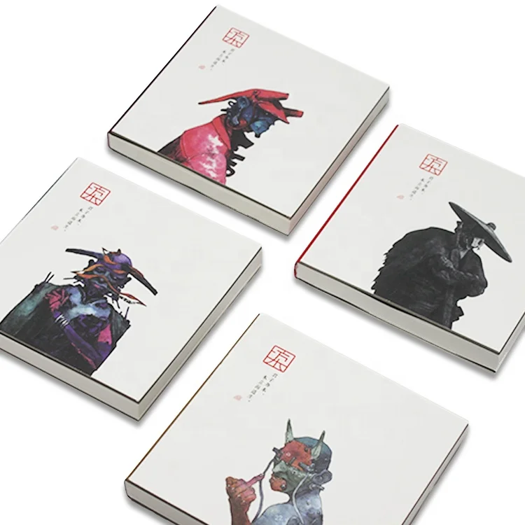 Unique business education gift personalized decorative pattern hardcover cloth spine journal notebook