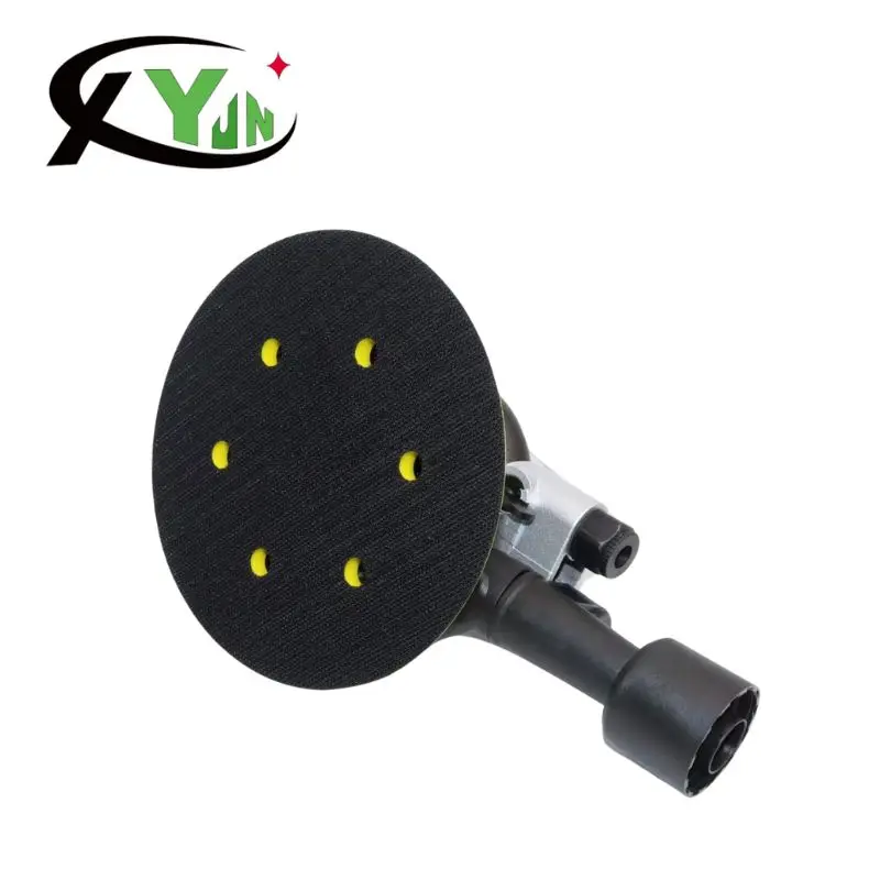 Professional 6-Inch Wood Floor and Wall Sander Stable and Powerful Central Vacuum Cleaner Pneumatic Polisher