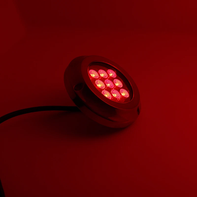 Boat Underwater Light IP68 Waterproof 12V 24V RGB Stainless Steel Marine Under Water Lights