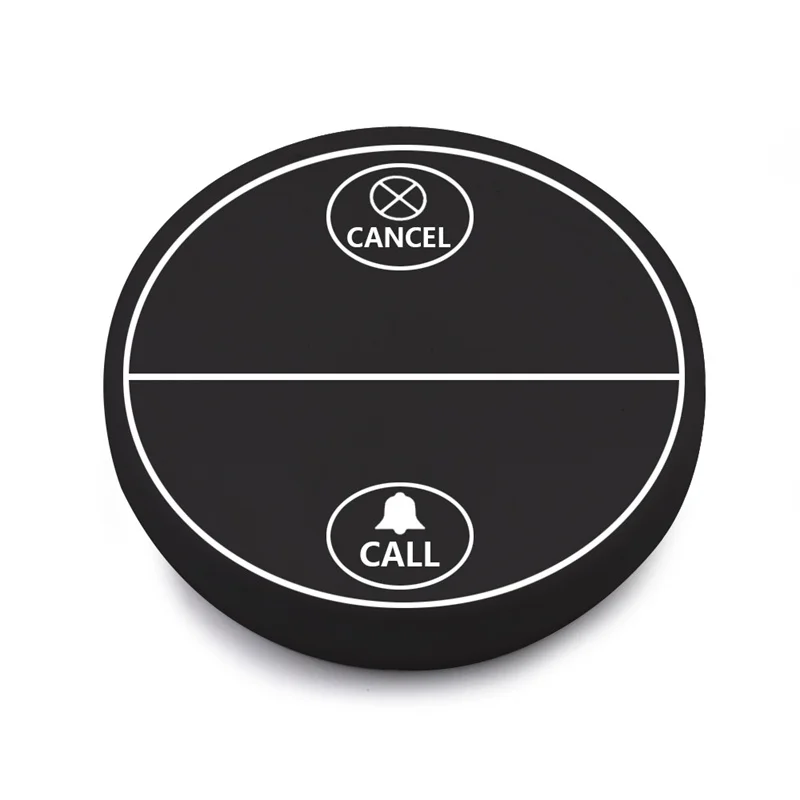 2022 New Self-Powered Three Buttons Wireless Pager Calling Button Table Bell