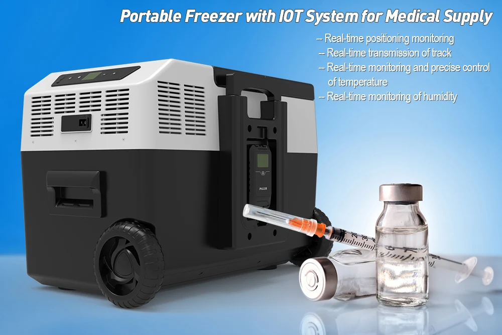 25L Portable cooler 12V DC Micro LED Display USB Outlet Car Home function Mobile Deep Freezer Compressor Car Fridge