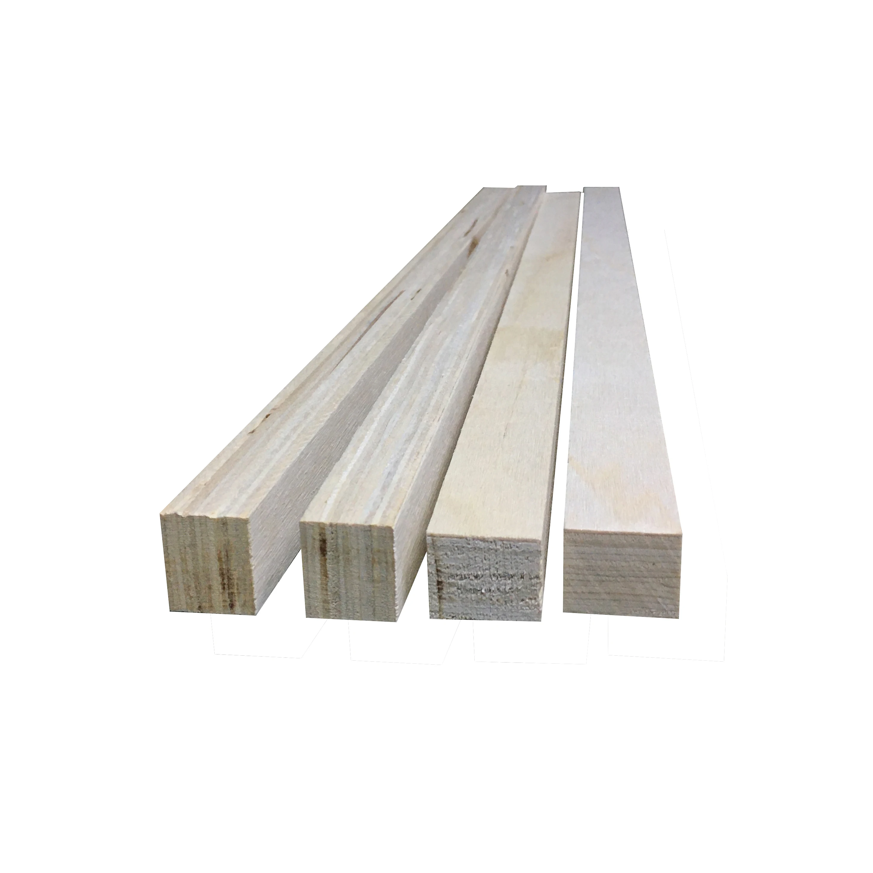 china manufacture poplar and birch material LVL studding furniture grade for house constructions door core frame stiles usage