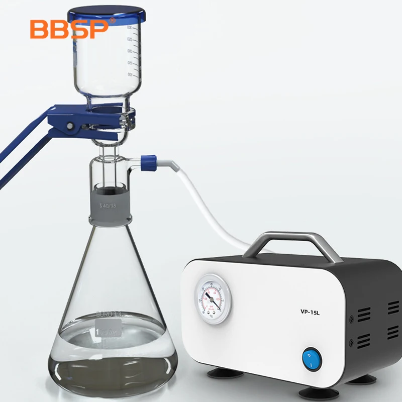 500ml 1L 2L 5L Laboratory Glassware Borosilicate Glass Solvent Filtration Apparatus Vacuum Sand Core Filter Factory Price