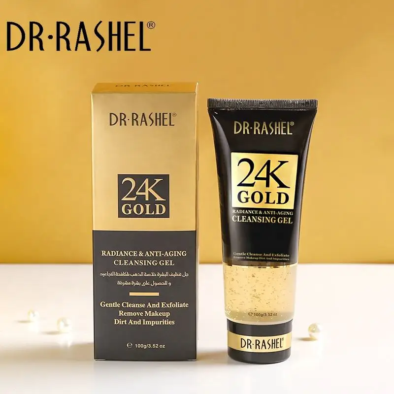 DR.RASHEL 24K Gold Facial Wash Anti-aging Facial Gel Cleansing