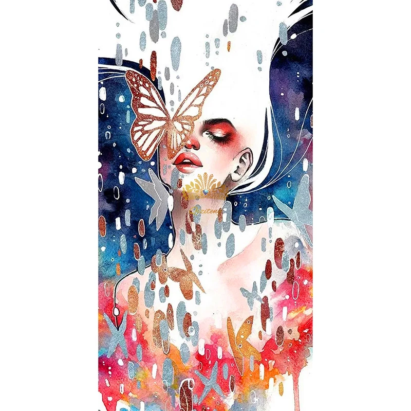 Wholesale Price Anime Cool Girl Pictures Creative Home Decorations Paint by Numbers for Adults