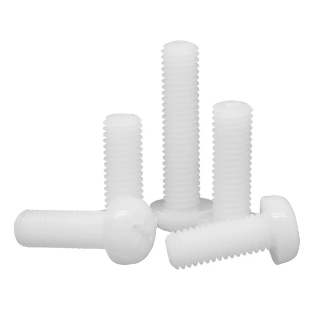 M3-M20 outer hexagonal PP bolts external hexagonal insulation bolts anticorrosive acid and alkali resistant bolts