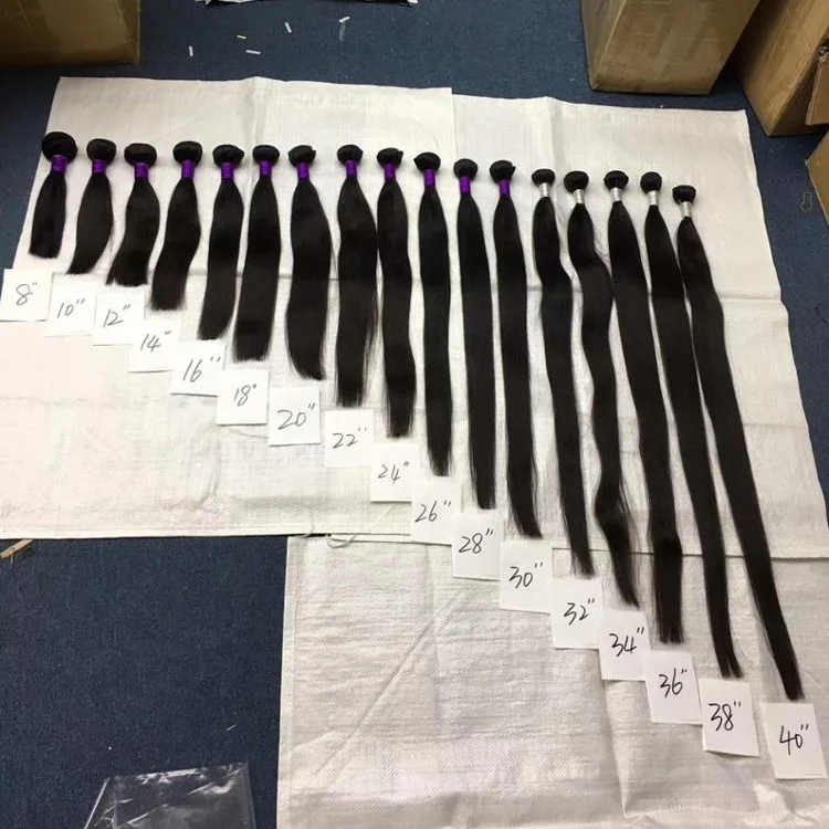 Amara factory supplier vendors Brazilian hair straight bundles with frontal 8-50 inch in stock can ship now 12A wave curly hair