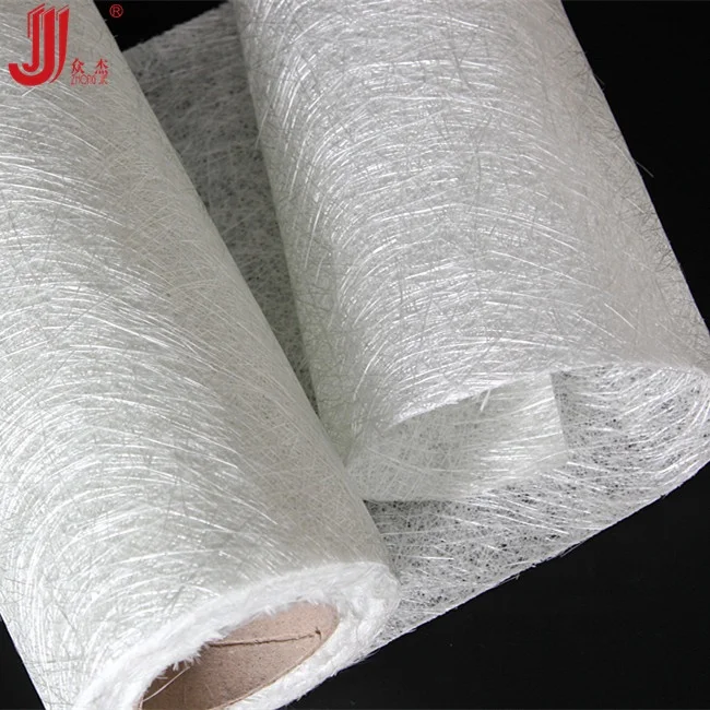 Hand Lay up Waterslides veil 300g E-glass powder chopped strand mat