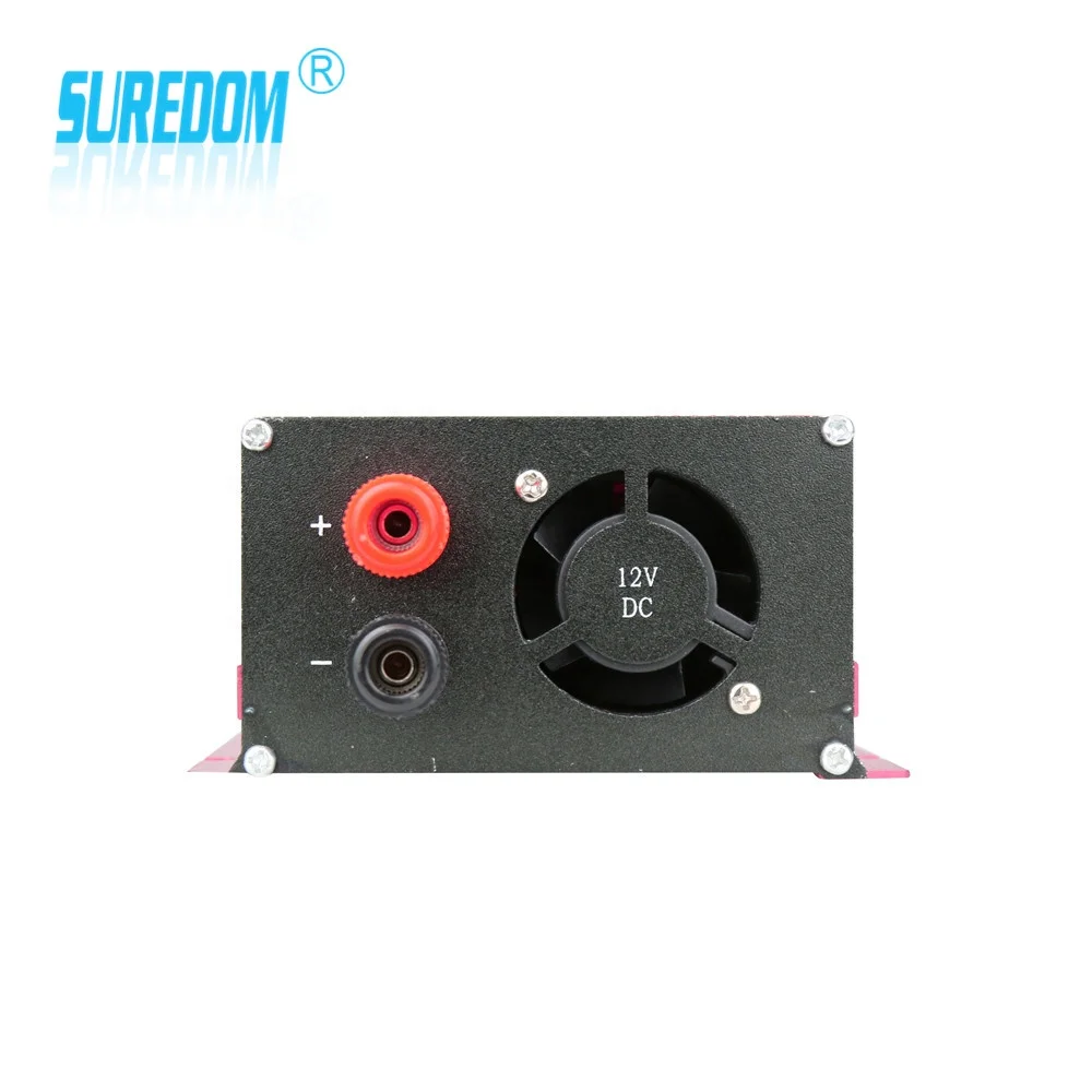 SUREDOM hot sale 12v 24v  to 110v 220v 230v 240v 1500w 2000w 3000w car  inverter for led light camping