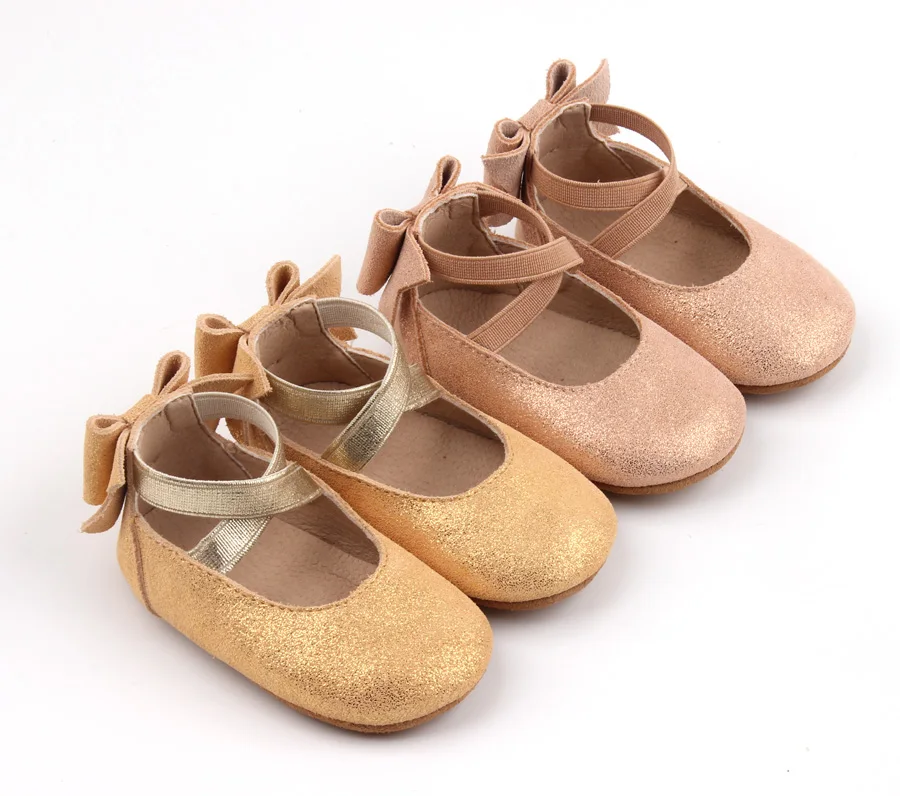 Mix Colors Wholesale Handmade Cute Fashion Fancy Leather Baby Dress Shoes