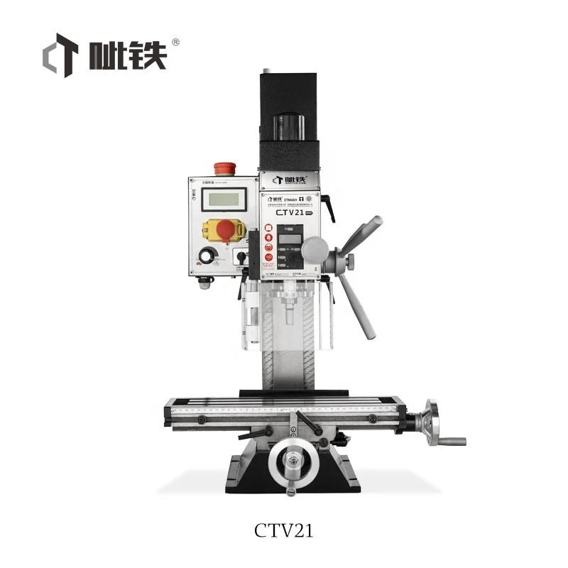 CTV21 small milling machine mini lathe milling machine with wholesales price