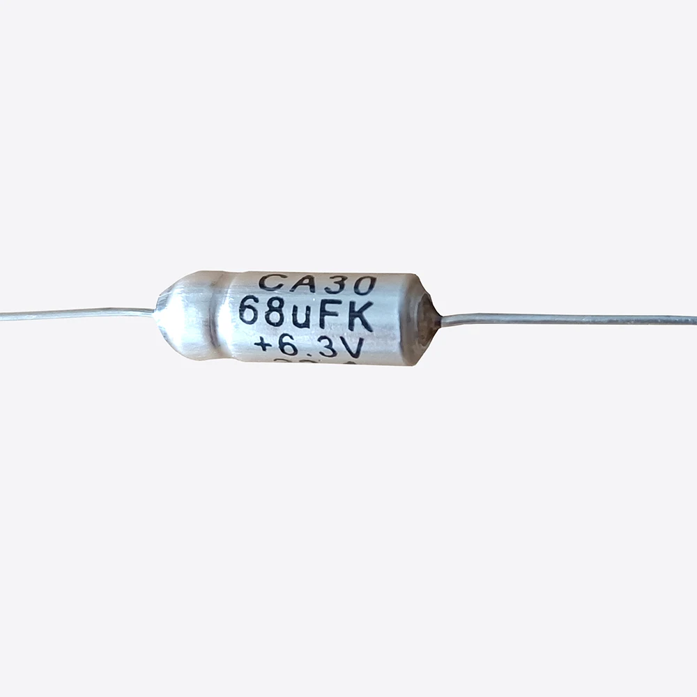 6.3V 680uF 680MFD 680MKF Wet Tantalum Capacitors with Epoxy End-Fill Sintered Anode