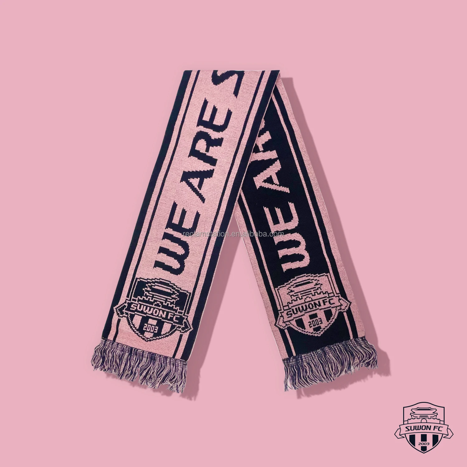 professional football match Memorial scarf,  high-quality customized soccer game souvenir muffler neckerchief scarves