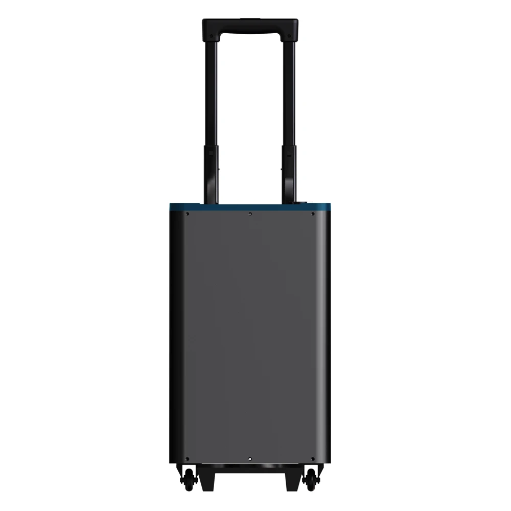 Outdoor Trolley case Removable Portable Power Banks Power Station 3000W 2304WH LiFePO4 Battery Emergency