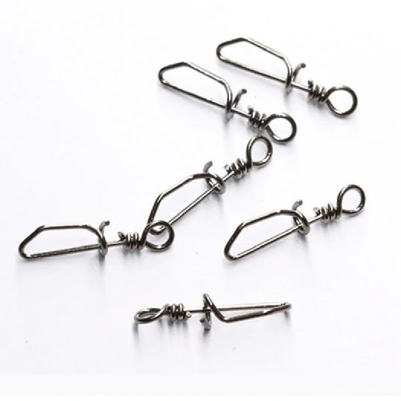 High Quality Coastlock Snap Swivel Fishing Connectors for Sea Freshwater Ice Lure Fishing in Rivers and Lakes