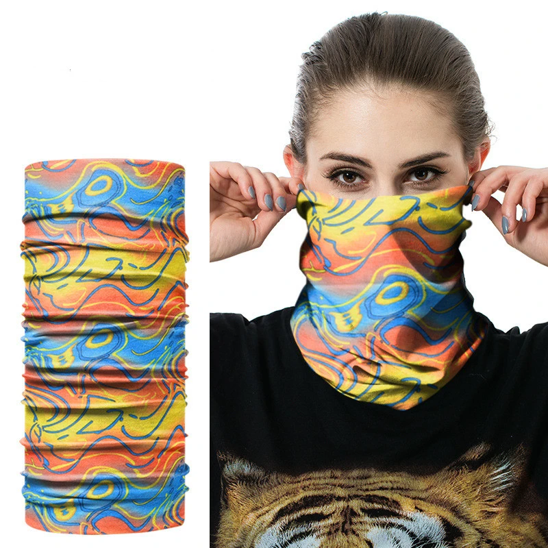 
2019 Wholesale Factory Sale Fashion Motorcycle Seamless Multifunctional Scarf Bandana 