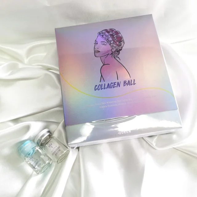 Korean Beauty Overnight Silk Collagen Cosmetics Collagen Ball Import Skin Care Private Label Skin Care