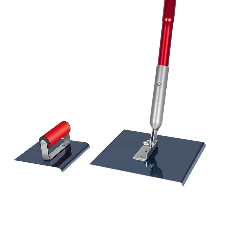 Заводская поставка бетонные инструменты синяя стальная боковая кромка шпатель для бетона большая