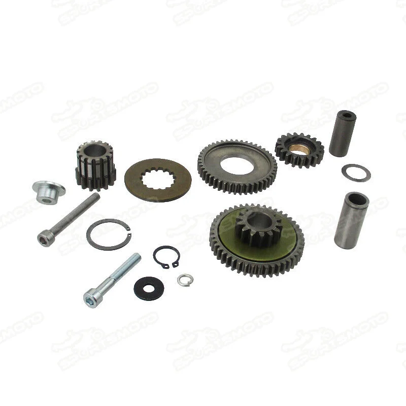 Starter Starting Twin Gears For ZS NC250 NC250S NC300S NC450 KAYO BSE MOTOLAND AVANTIS ENDURO Dirt Bike