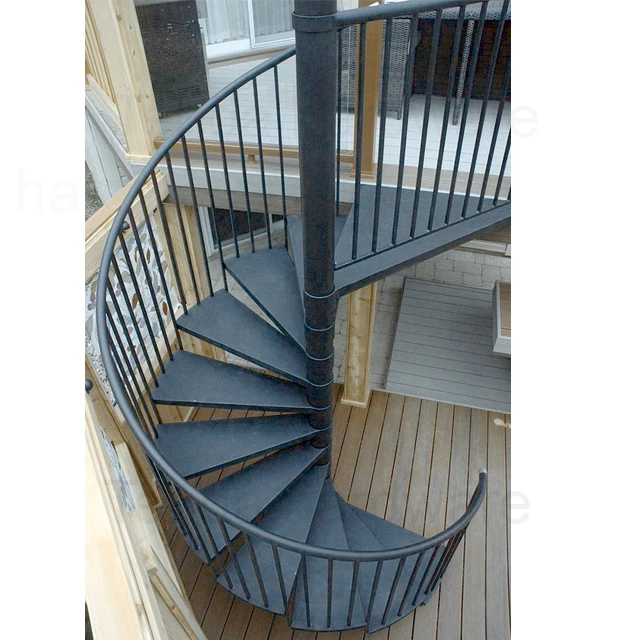 exterior aluminium spiral stairs aluminium helical staircase