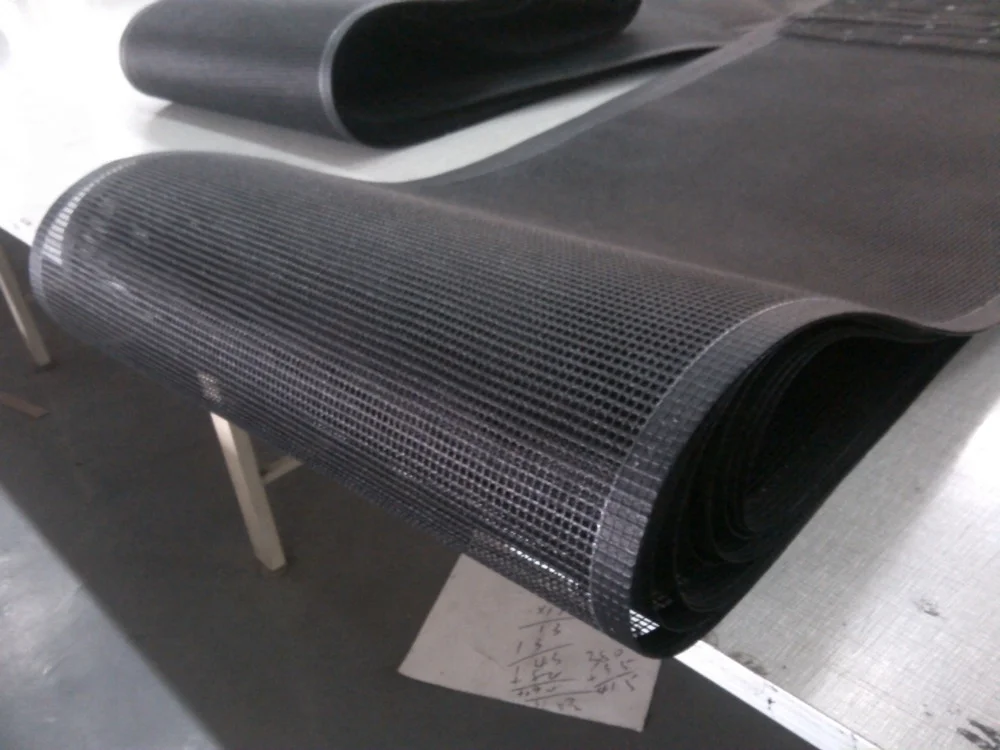 2*2.5mm PTFE fiberglass mesh conveyor belt