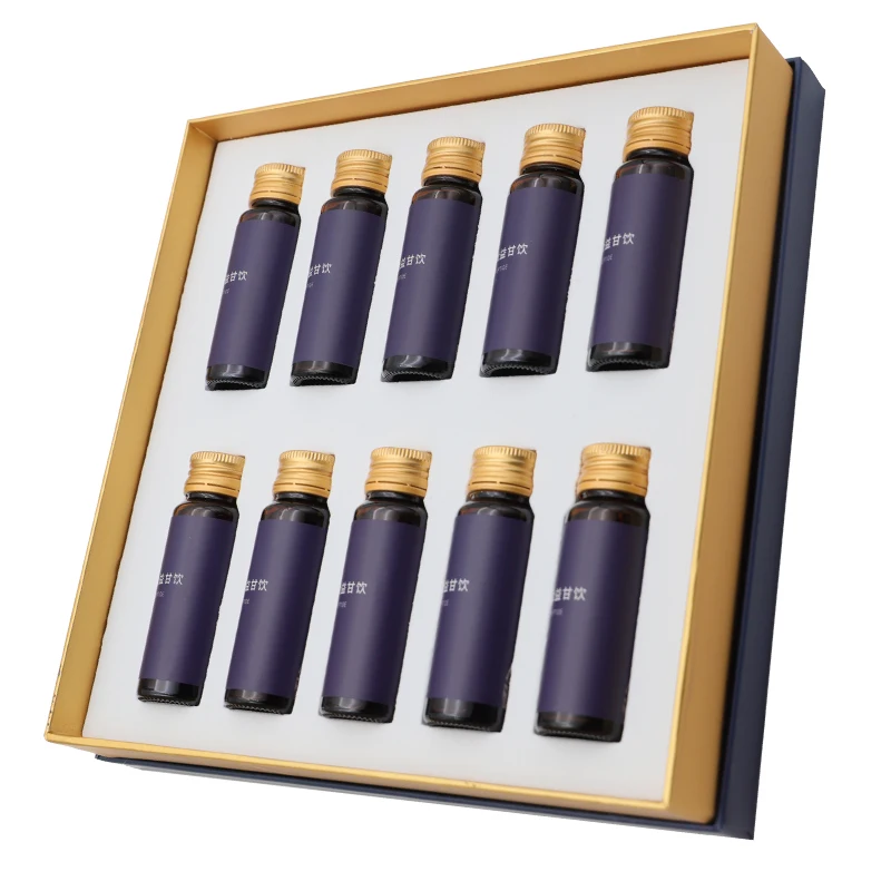
OEM mushroom peptide drink multiple fermented herbal drink small molecule weight peptide supplement 