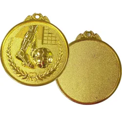 wholesale factory 3D Zinc Alloy  Sport Match champions cheap gold soccer football medal