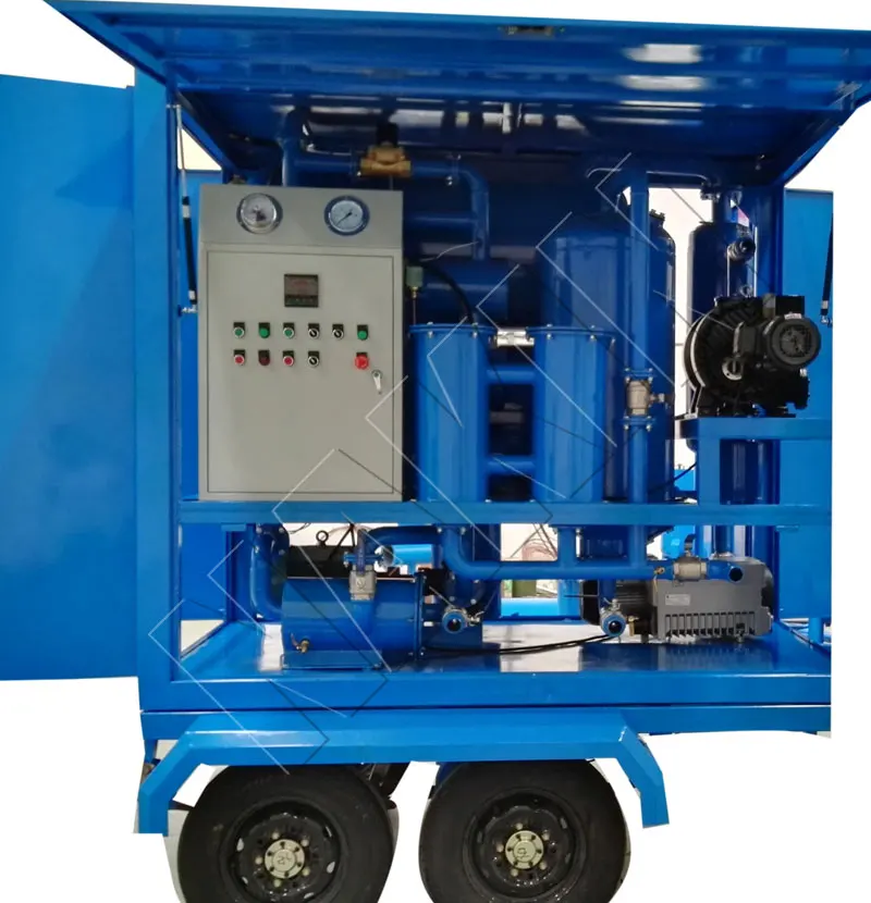 Trailer Type Transformer Oil Filtration Machine Vacuum Transformer Oil Purifier Transformer Oil Centrifuging
