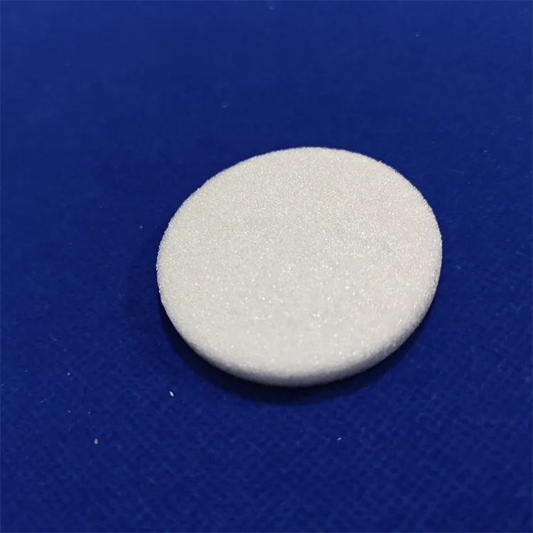 Customized Quartz Glass Frits Porous Glass Filter Plate Disc Quartz Sand