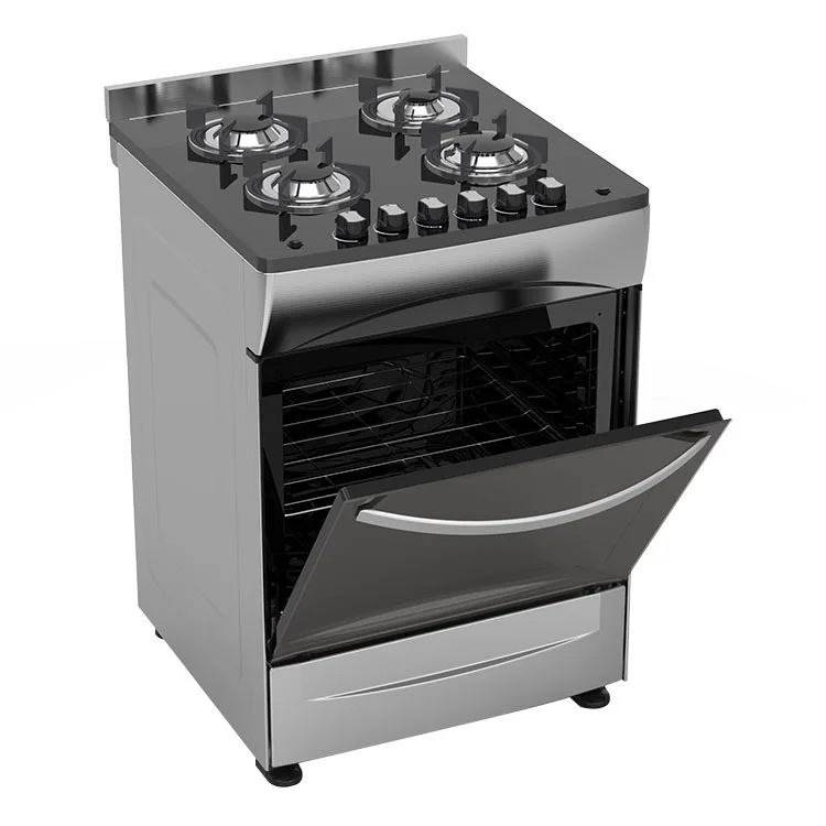 China supplier professional custom household free standing 4 burner gas cooking stove range with