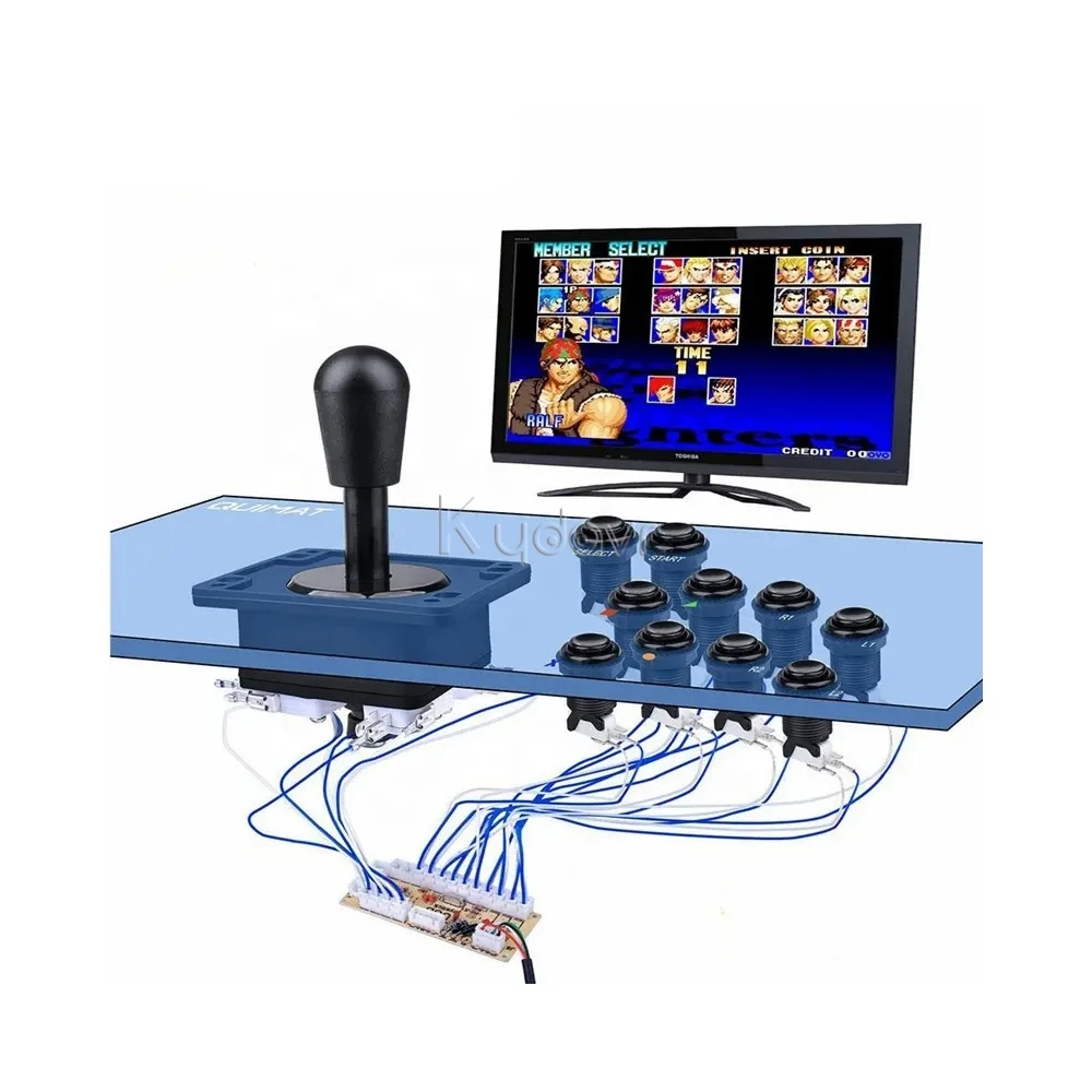 Amusement park arcade crane fish video claw game steering wheel gaming joysticks & game controllers pc