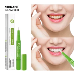 VIBRANT GLAMOUR Teeth Whitening Pen Cleaning Serum Remove Plaque Stains Protect Oral Hygiene Nursing