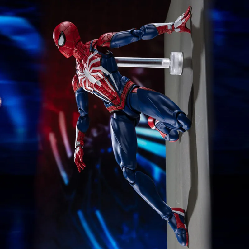 Экшн-фигурка Версия игры Человек-паук обновленная модель военного костюма качели