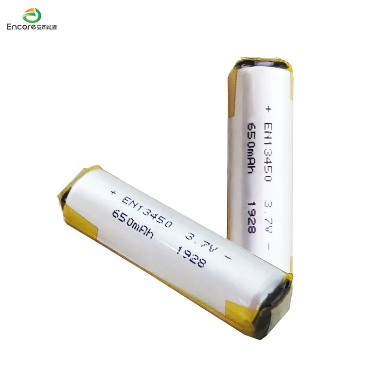 Литий-ионный аккумулятор для электронных сигарет 13450 3,7 в 650 мАч